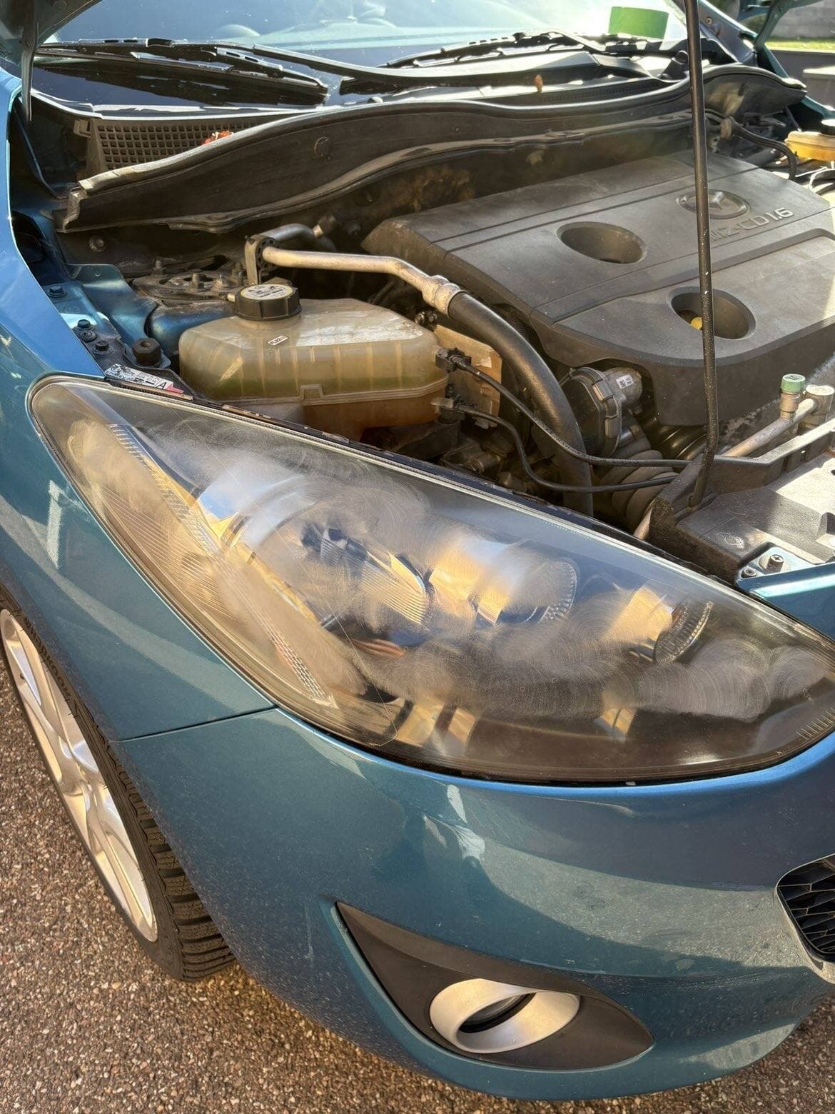 Avant le passage de Prestige Autoclean